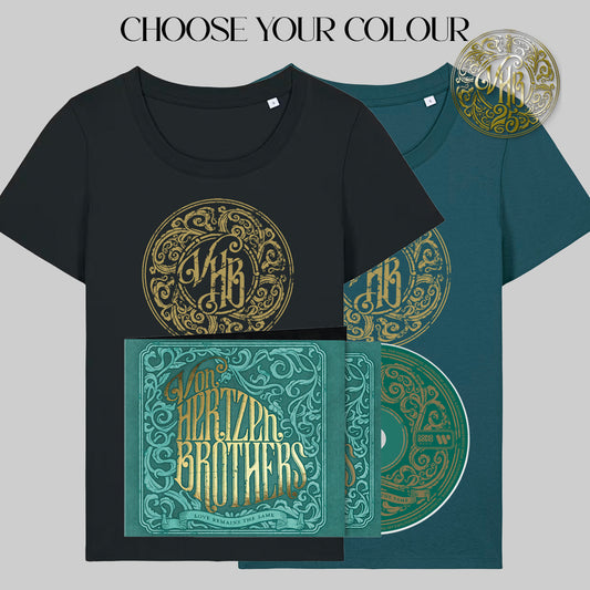 Love Remains The Same Gold Edition CD + T-Shirt Bundle (FINLAND)