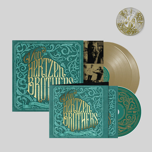 Love Remains The Same Gold Edition Music Bundle - LP and CD (UK)