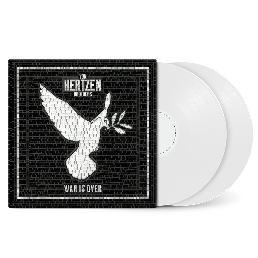 War is Over Double LP - WHITE vinyl (UK)