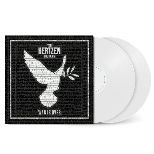 War is Over Double LP - WHITE vinyl (UK)