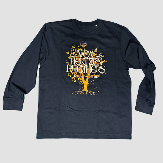 Von Hertzen Brothers Tree Logo Long Sleeve T shirt French Navy (FINLAND)