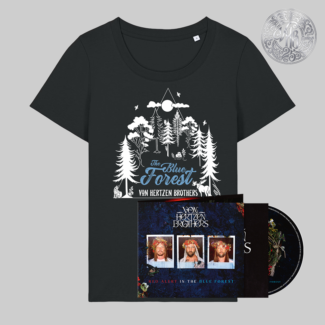 Red Alert in The Blue Forest CD and T Shirt (UK)