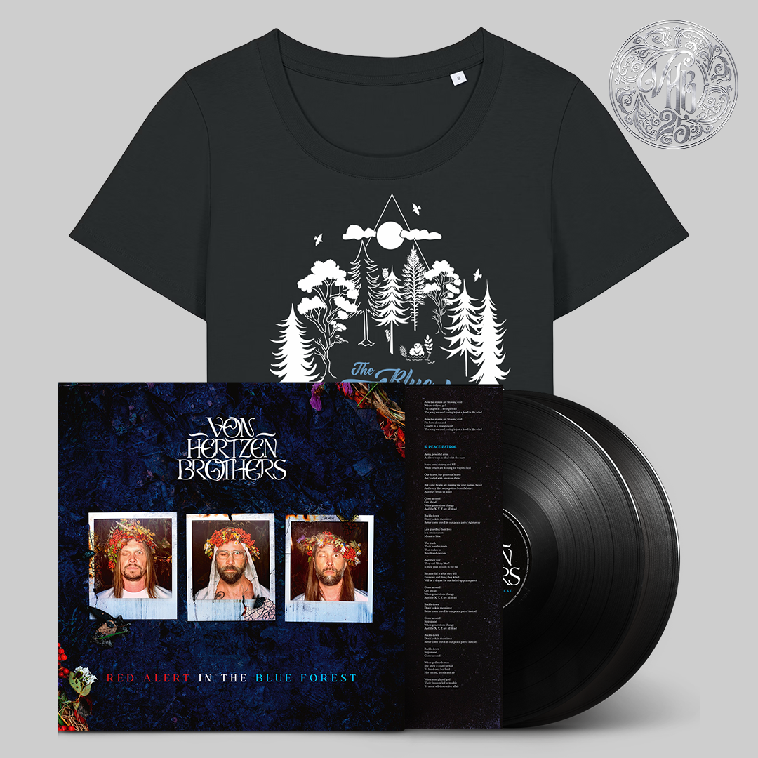Red Alert in The Blue Forest LP and T Shirt (UK)