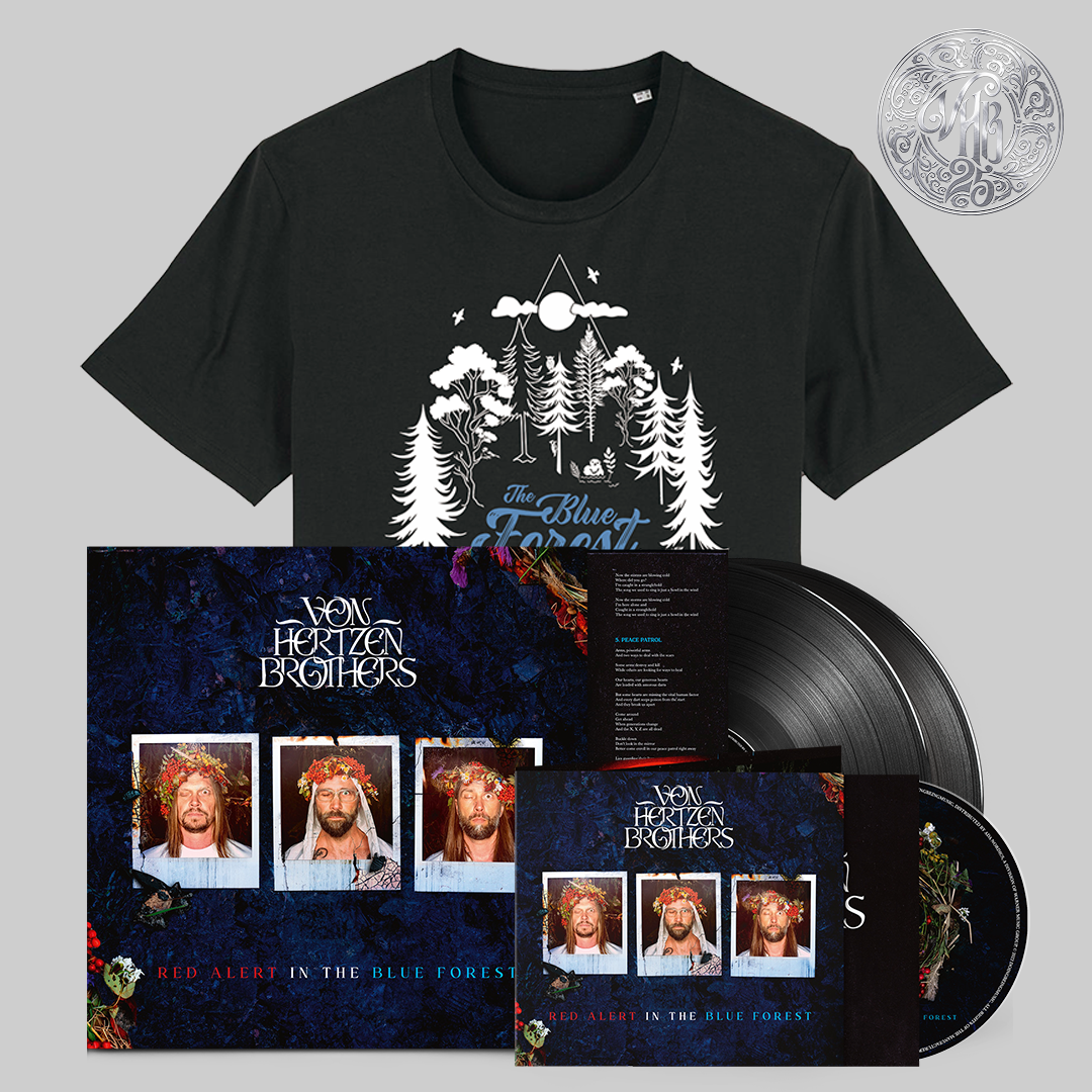 Red Alert in the Blue Forest Ultimate Bundle - LP, CD and T Shirt (UK)