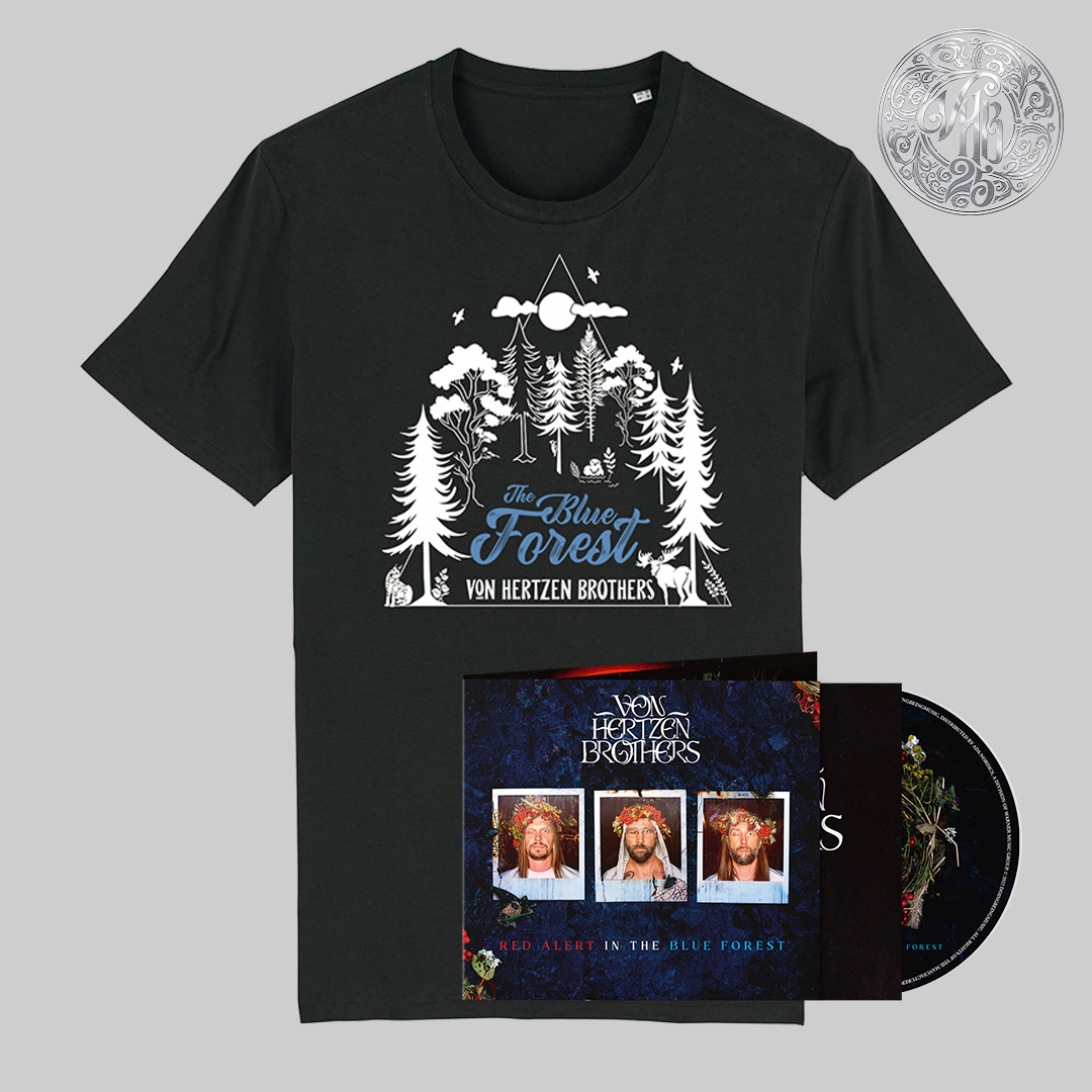 Red Alert in The Blue Forest CD and T Shirt (UK)