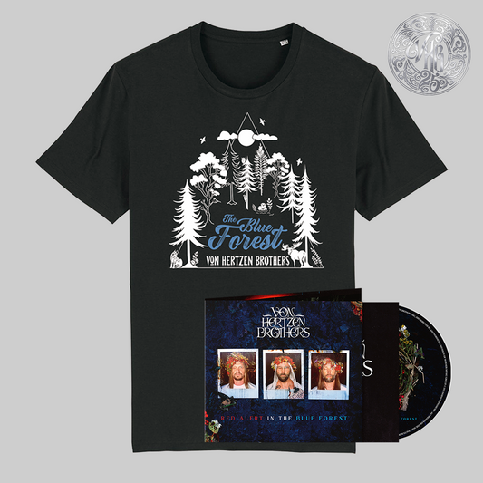 Red Alert in The Blue Forest CD and T Shirt (FINLAND)