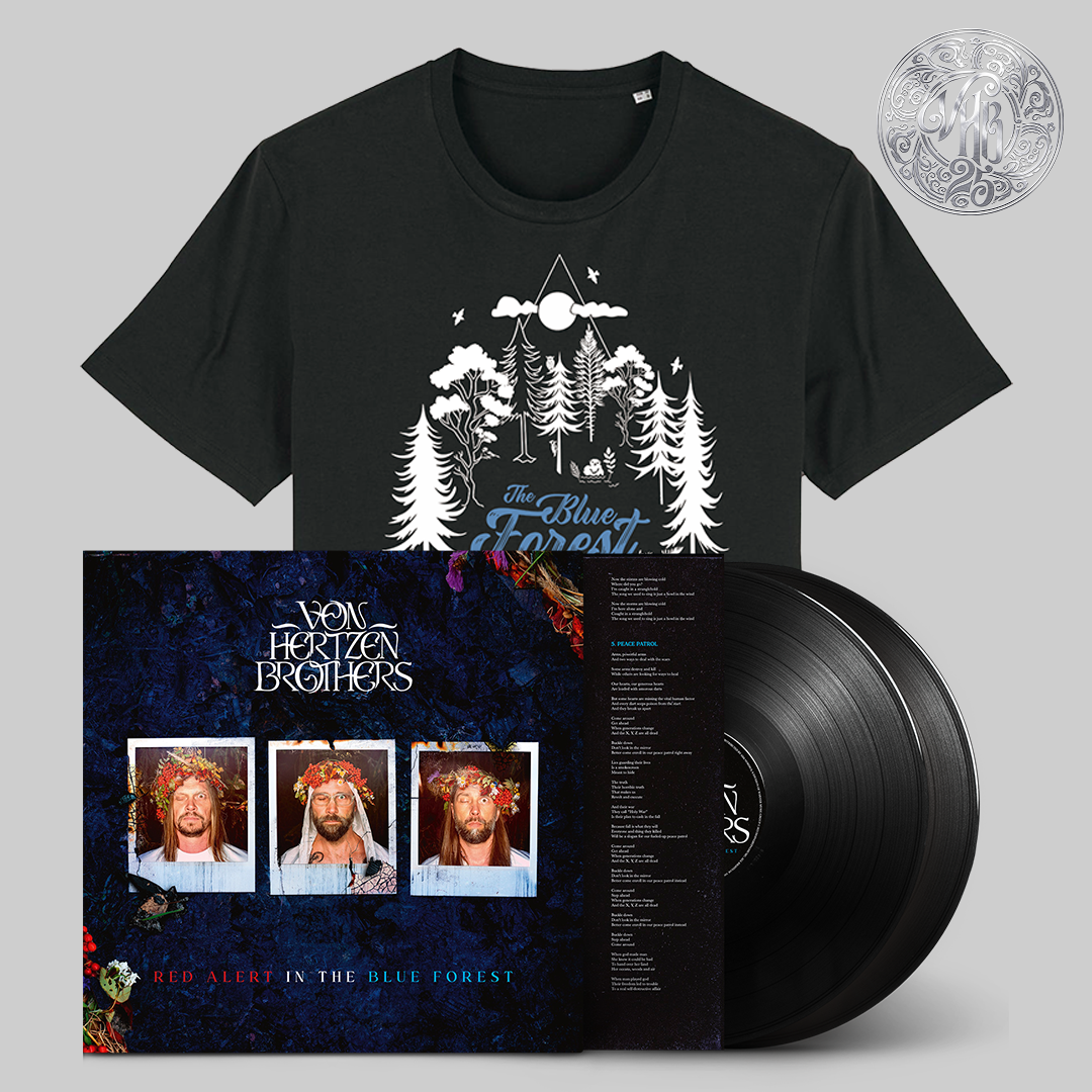 Red Alert in The Blue Forest LP and T Shirt (UK)
