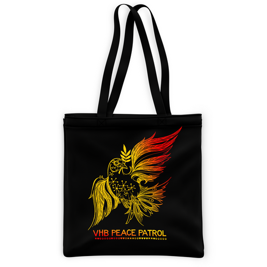 Black Peace Patrol Tote bag (FINLAND)