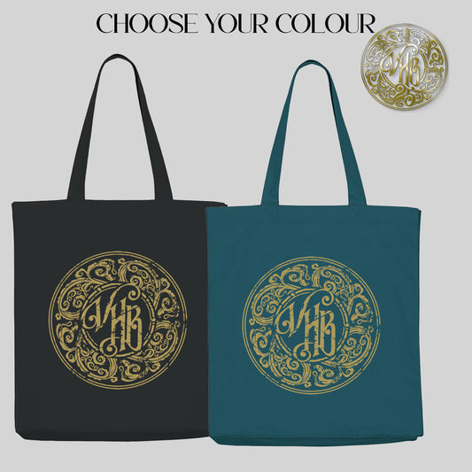 Love Remains The Same Gold Logo Tote Bag (FINLAND)