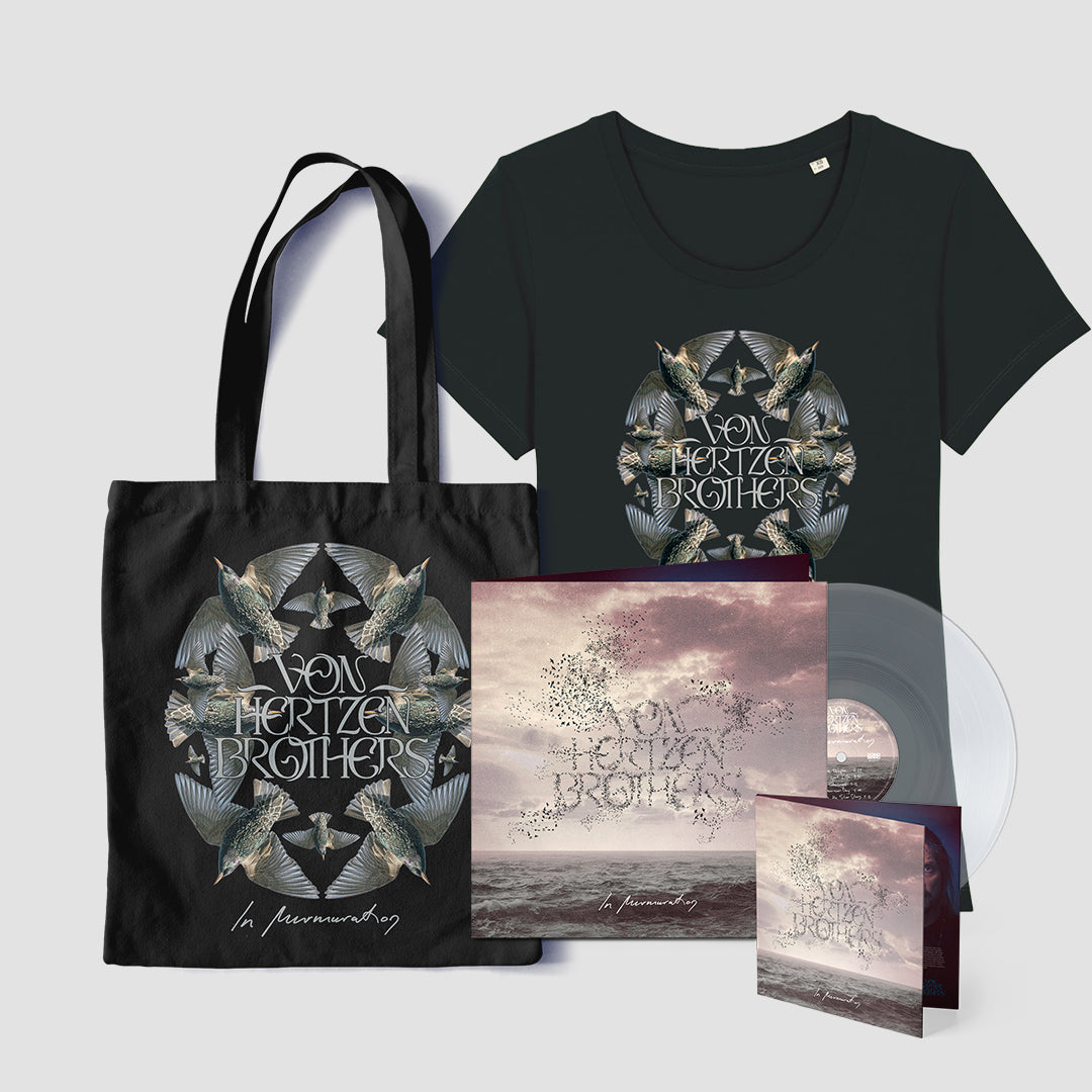 In Murmuration LP, CD, T Shirt and Tote Bag Bundle (UK)