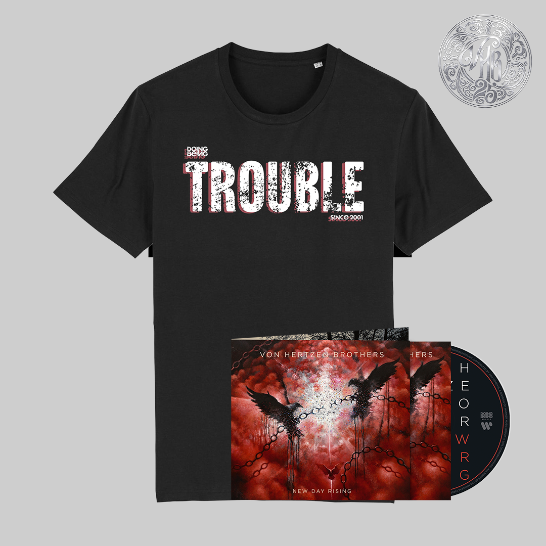 New Day Rising CD and Trouble T Shirt Bundle (UK)