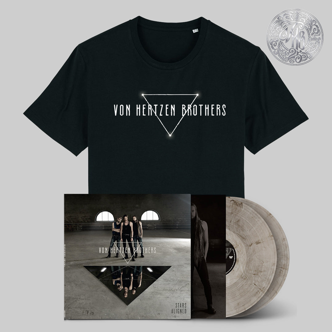 Stars Aligned VHB25 Edition LP and T Shirt Bundle (UK)